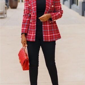 Zara Double Breasted Blazer